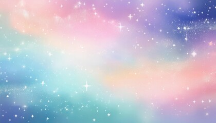 Obraz premium Soft pastel starry sky texture background
