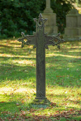 Friedhof, Grabstein, Statue	