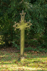 Friedhof, Grabstein, Statue	