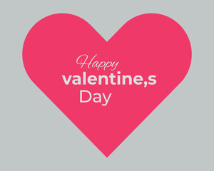   vector holiday greeting card for valentine's day 

