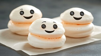 Cute Meringue Ghost Treats