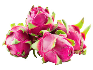 新鲜饱满火龙果果肉红色水果特写素材