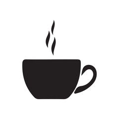 Hand drawn cup illustration black and white vector