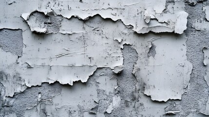Fototapeta premium Gray plaster concrete wall texture with a rugged, industrial appearance