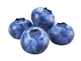 Obraz premium 新鲜饱满蓝莓果肉蓝紫水果特写素材