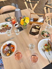 Beautiful restaurant presentation.