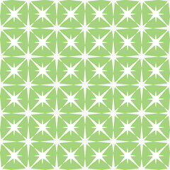 Green Pastel Vintage Googie Mid Century Modern Classic Abstract Geometric Seamless Vector Repeat Pattern