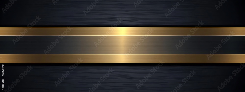 Poster Abstract background with black and gold color scheme.