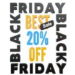black friday marketing banner