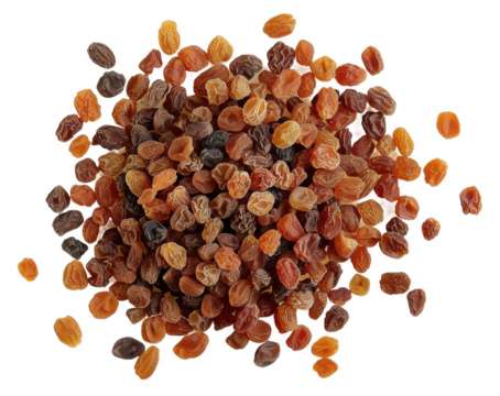 ​晒干葡萄干果干果肉特写镜头