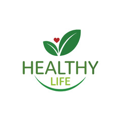 vector green leaf and health logo