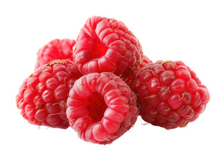 饱满果肉树莓山莓果实特写镜头
