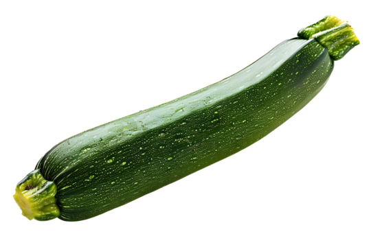 zucchini isolated on white background