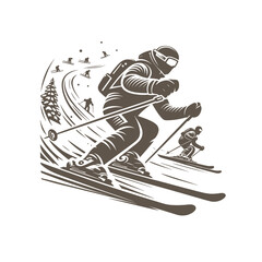 Skiing 
