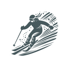 Fototapeta premium Skiing 1005