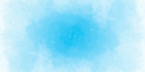 Abstract white and blue color frozen ice surface design background. oft sky blue watercolor sky and clouds, Light blue background with watercolor. gradient light white sky background with clouds.