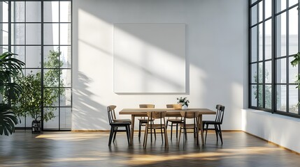 Fototapeta premium Home living room interior with armchairs, TV screen, decorations, and a mockup frame