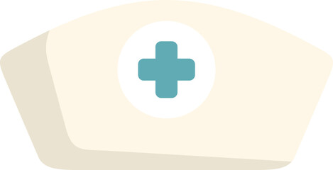 Obraz premium This nurse hat is a symbol of healthcare and the medical profession, representing nurses and their dedication to patient care