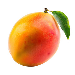 Mango isolated on transparent background