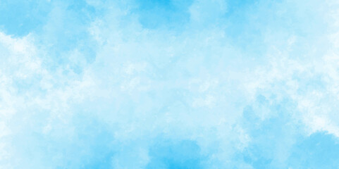 Abstract white and blue color frozen ice surface design background. oft sky blue watercolor sky and clouds, Light blue background with watercolor. gradient light white sky background with clouds.