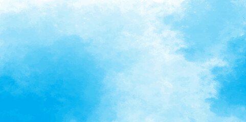 Abstract white and blue color frozen ice surface design background. oft sky blue watercolor sky and clouds, Light blue background with watercolor. gradient light white sky background with clouds.