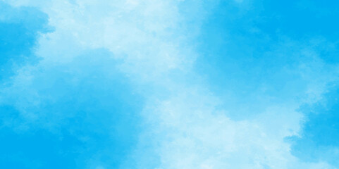 Abstract white and blue color frozen ice surface design background. oft sky blue watercolor sky and clouds, Light blue background with watercolor. gradient light white sky background with clouds.
