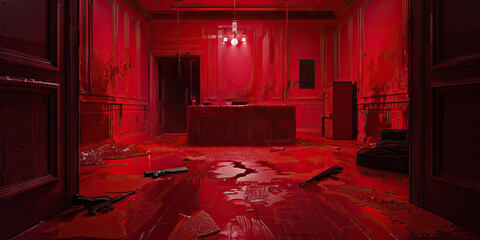 Blood Money: Red Velvet Crime Scene