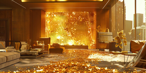 The Golden Touch: A Fake Heist with Faux Gold