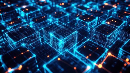 Abstract Digital Grid