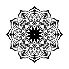 Creative modern luxury mandala template design