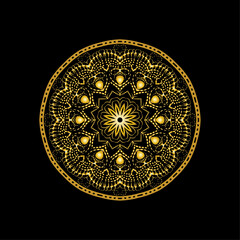 Creative modern luxury mandala template design