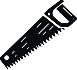 Hand Saw isolated on white background