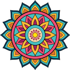 Ornamental luxury mandala pattern  design