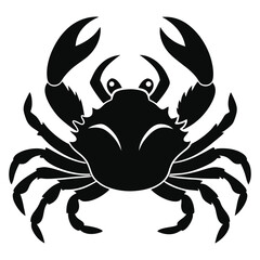 crab isolated on white background