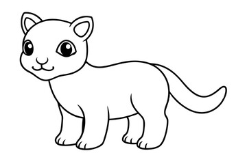 Adorable Baby Animal Coloring Page with Charming Vector Illustrations for Fun
