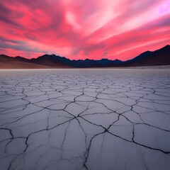 Paisaje desolado en la llanura argentina.-