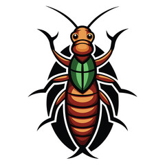 earwig logo icon on white