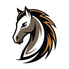 horse head vector