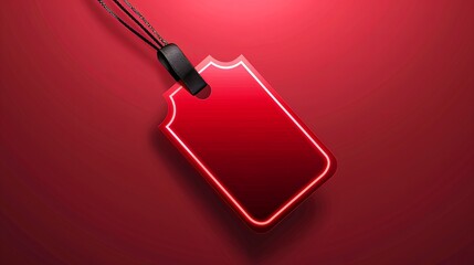 An enticing sale tag in vibrant red showcases exclusive deals for Black Friday shoppers seeking incredible discounts this season. Generative AI