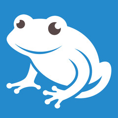 white frog