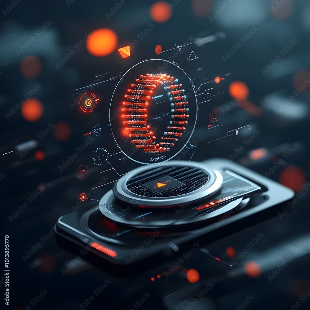Poster secure digital data storage and management through advanced dna based blockchain technology a futuri