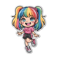 Anime Character Stickers 