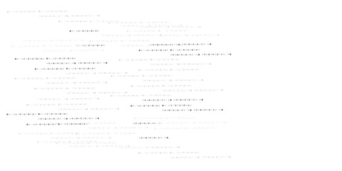 Fototapeta premium Vector digital technology background. Vector Digital data dots gray pattern pixel background design.