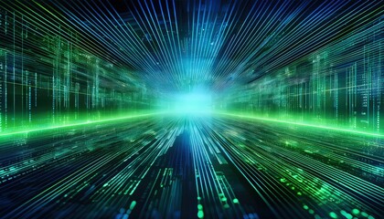 Digital background ideal for futuristic data systems, AI processes, and blockchain encryption.