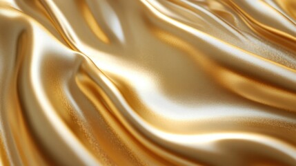 Smooth gold textile