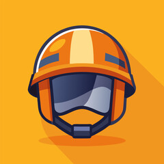 Safety helmet graphic design