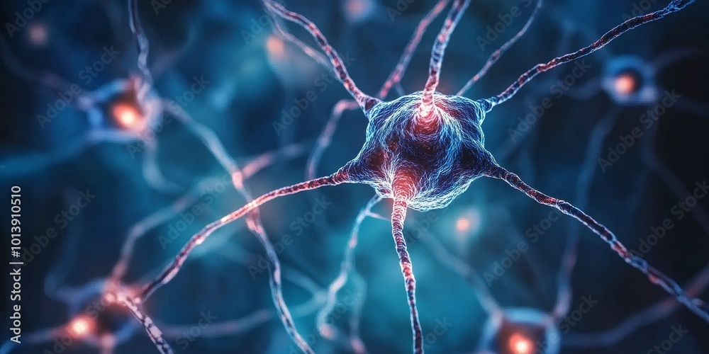 Leinwandbilder Machine Learning Algorithms: Illustrate a visual representation of neural networks with interconnected nodes, highlighting the complexity of AI development.