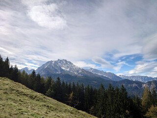 Obraz premium Blick auf den Watzmann