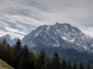 Obraz premium Blick auf den Watzmann