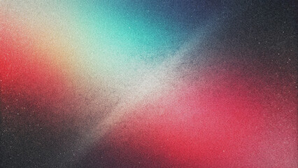 Colorful Gradient Background with Grainy Noise Texture. Modern and Futuristic Design with Smooth Fluid Shapes, Ideal for Posters with a Unique Visual Appeal.
